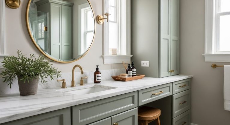 Sage Green Bathroom Cabinets: The Refreshing Upgrade Your Space Deserves