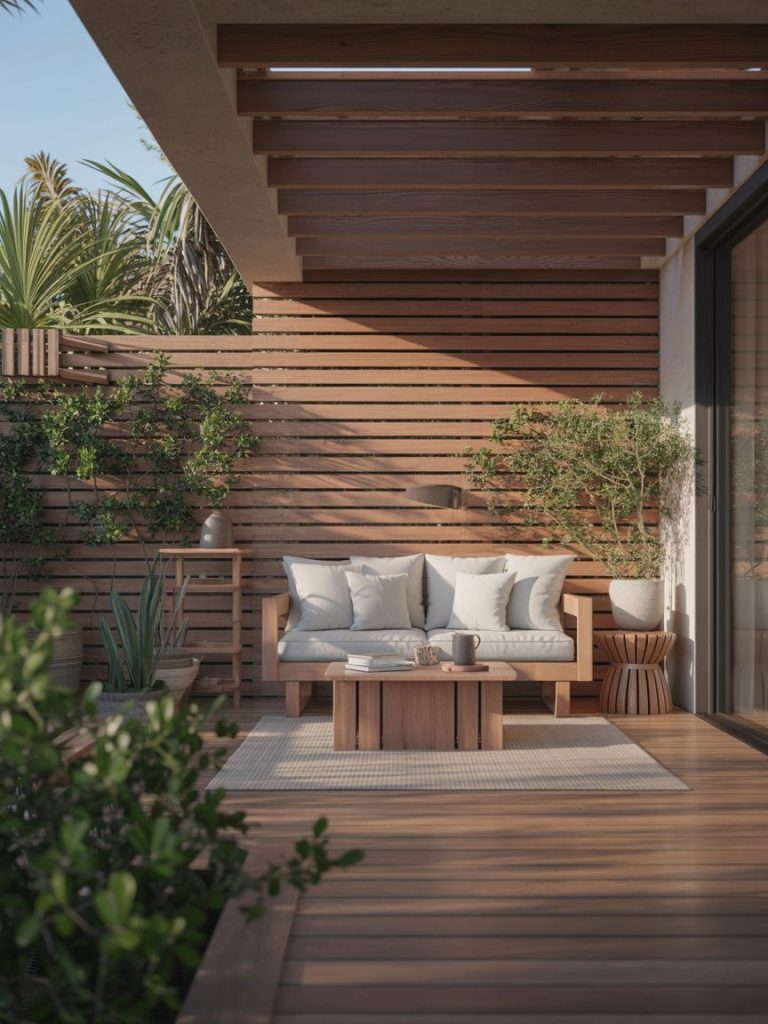 The overall look and feel of your porch—whether it leans modern, rustic, coastal, or farmhouse—creates the foundation for everything else. By choosing a consistent style and sticking to a cohesive color palette, materials, and finishes, you instantly make your space feel more intentional and put together.