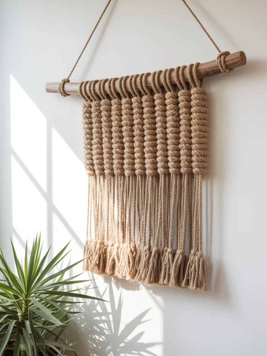 Jute Rope Wall Art
