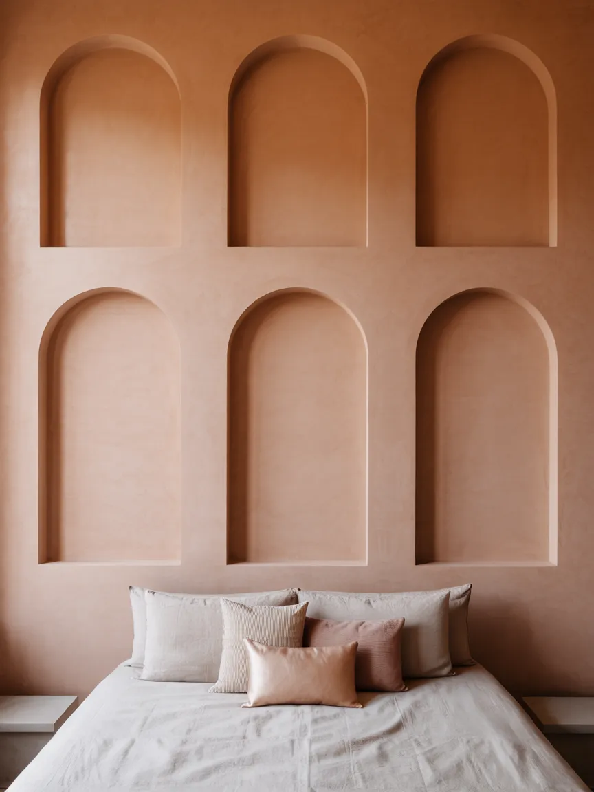 Arched Wall Niches Illusion