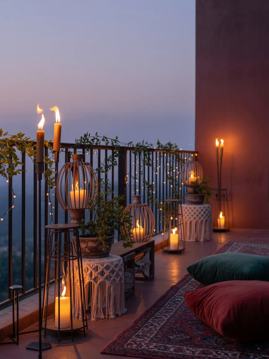 13. Outdoor Candles & Citronella Torches