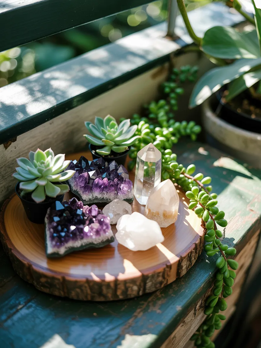 18. Display Curated Crystal Collections