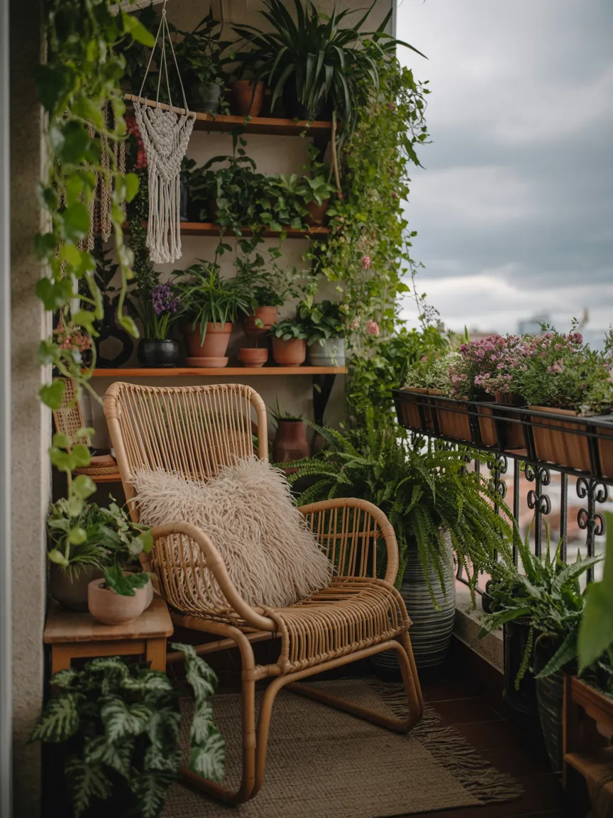 2. The Comfort of Rattan Balcony Furniture