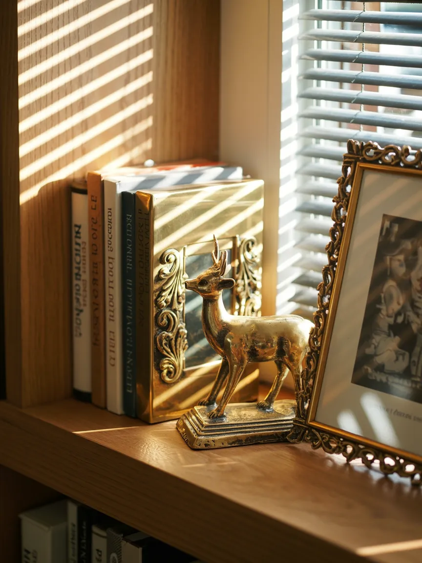 11. Brass Decor Accents for a Touch of Shine