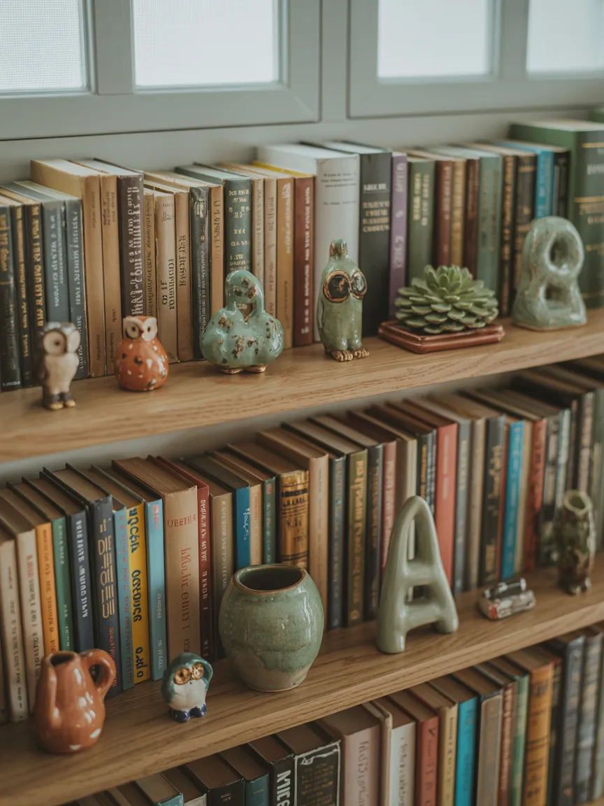 12. Incorporate Small Sculptures & Figurines