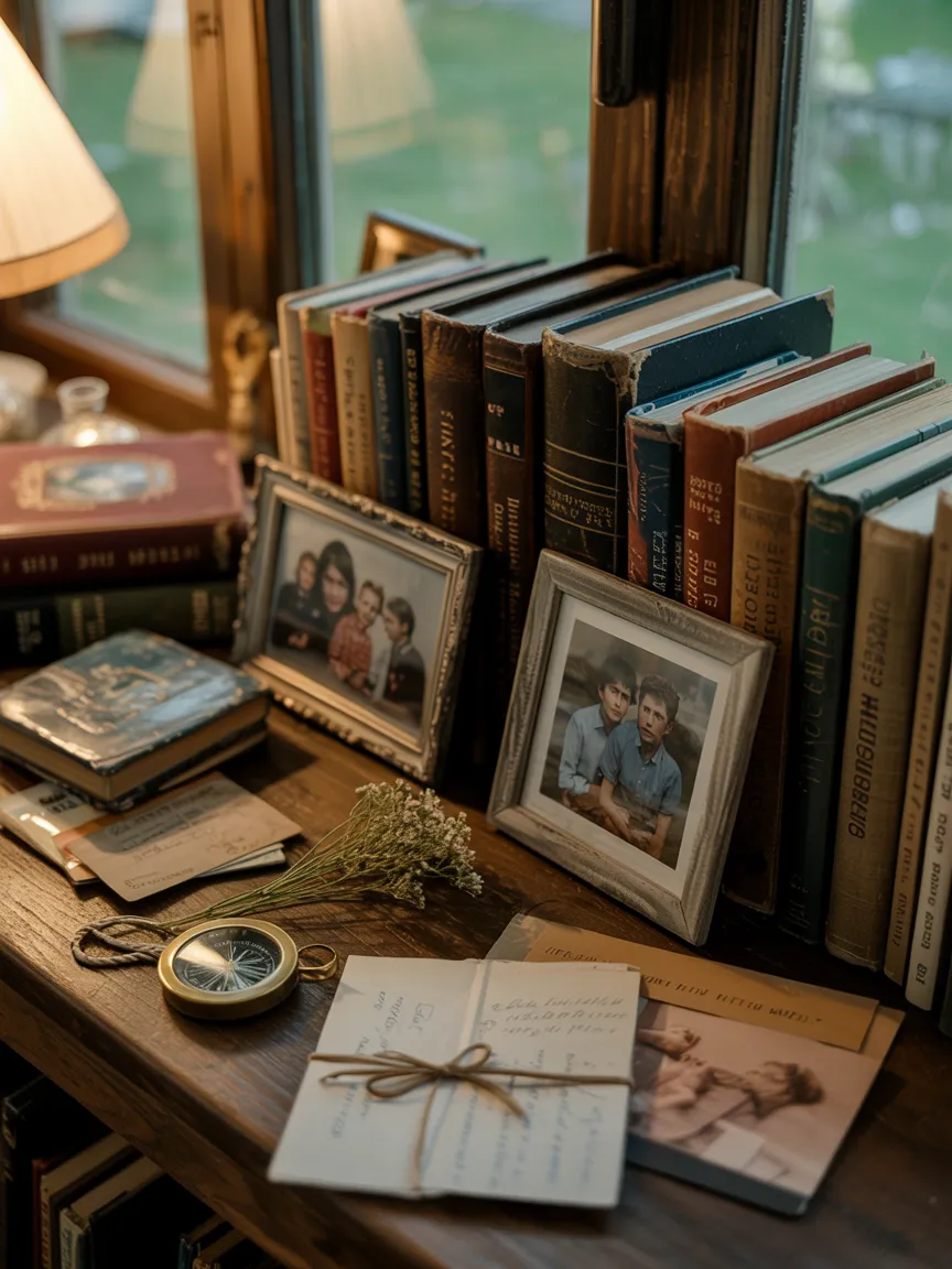 18. Incorporate Personal Photos & Mementos