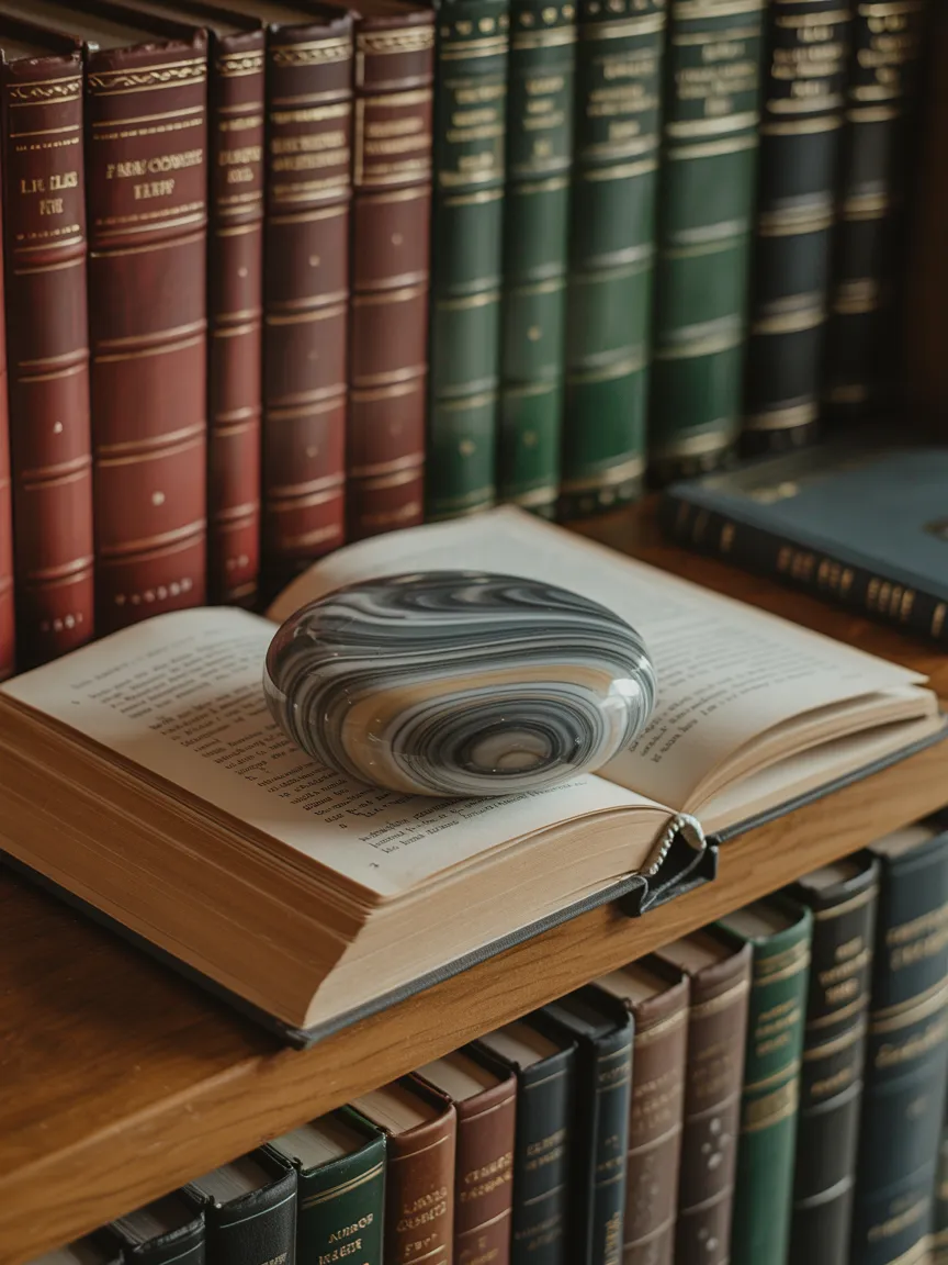 23. Use Book Weights for an Authentic Look