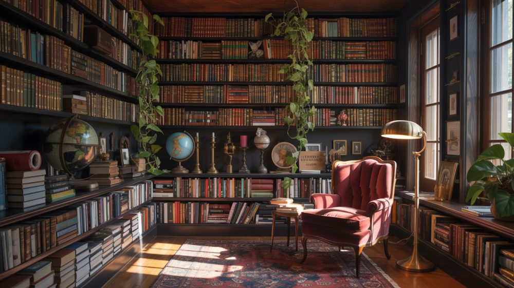 Bookshelf Wealth Styling Tips for a Perfectly "Lived-In" Library Look