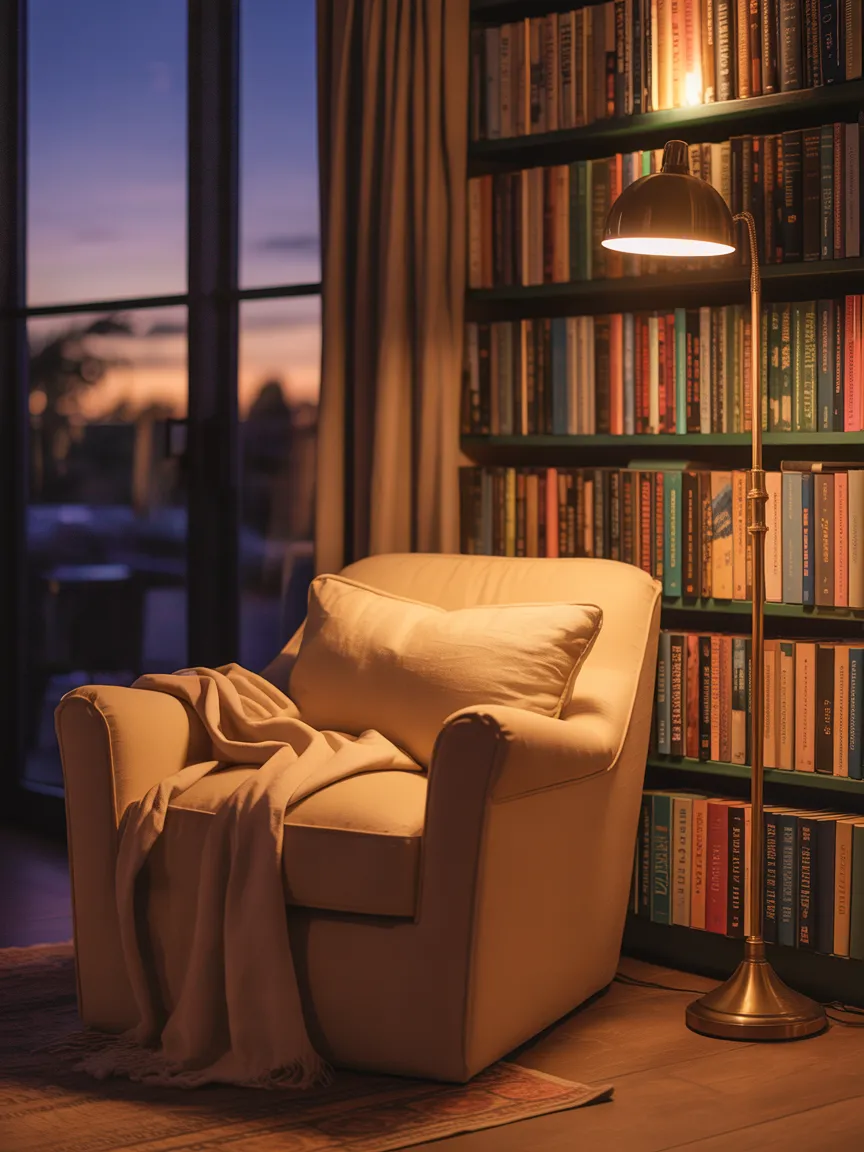 5. A Cozy Armchair for the Ultimate Reading Nook