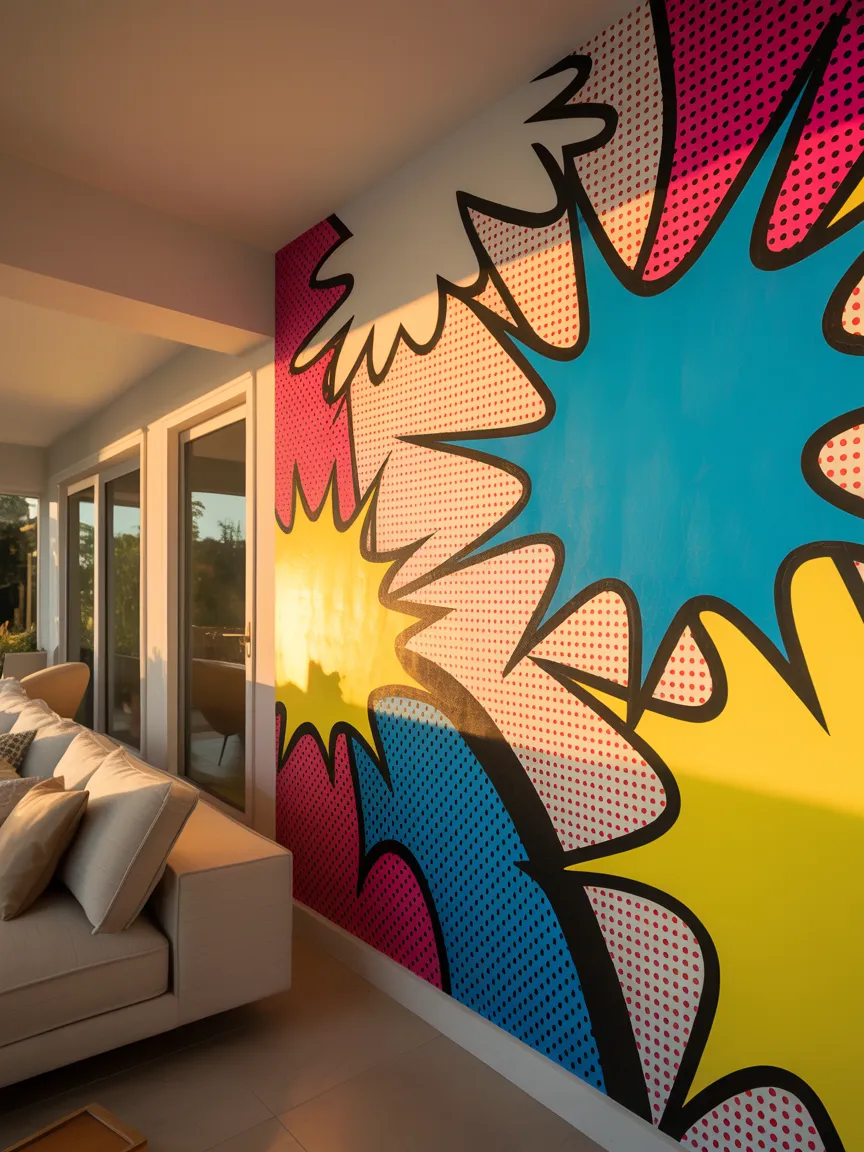 A Pop Art Inspired Mural