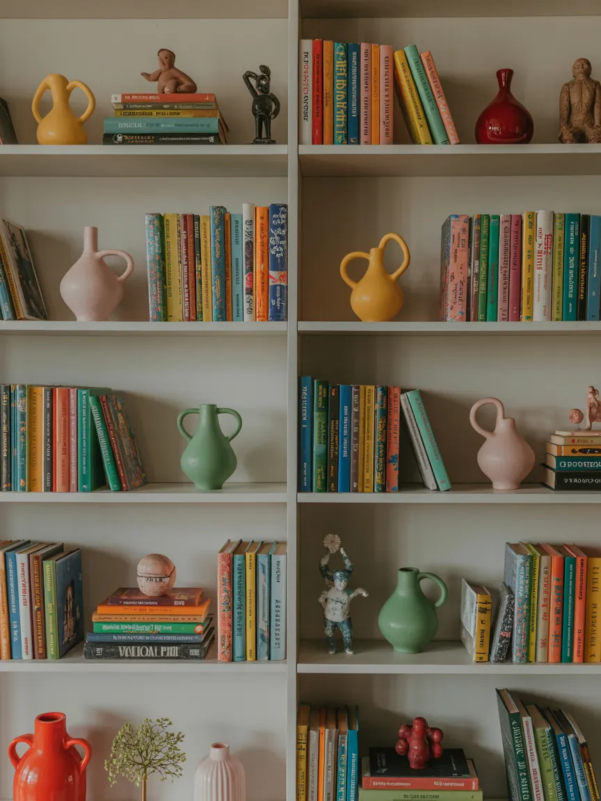 Curated Open Shelving for Personality