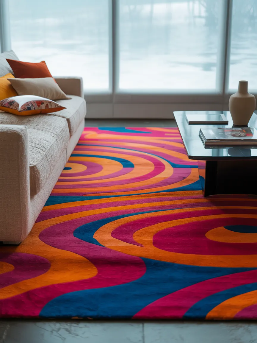 Graphic Area Rugs That Pop
