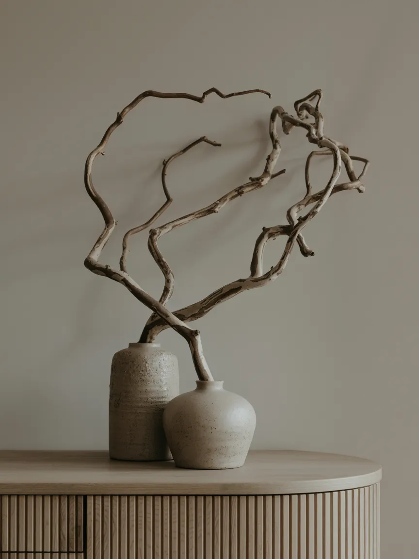 Foraged Architectural Branches