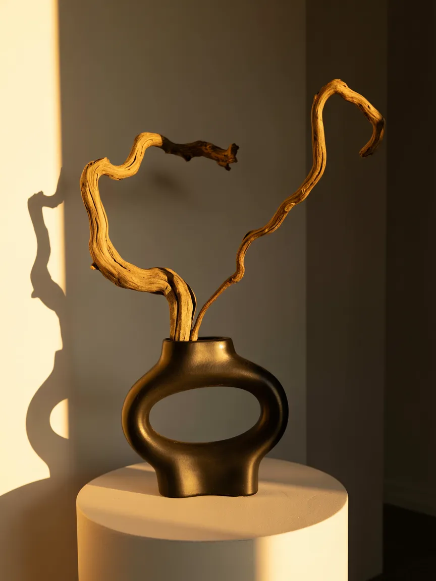 Single Statement Branch in an Abstract Vase