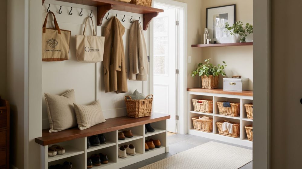 storage mudroom decor ideas