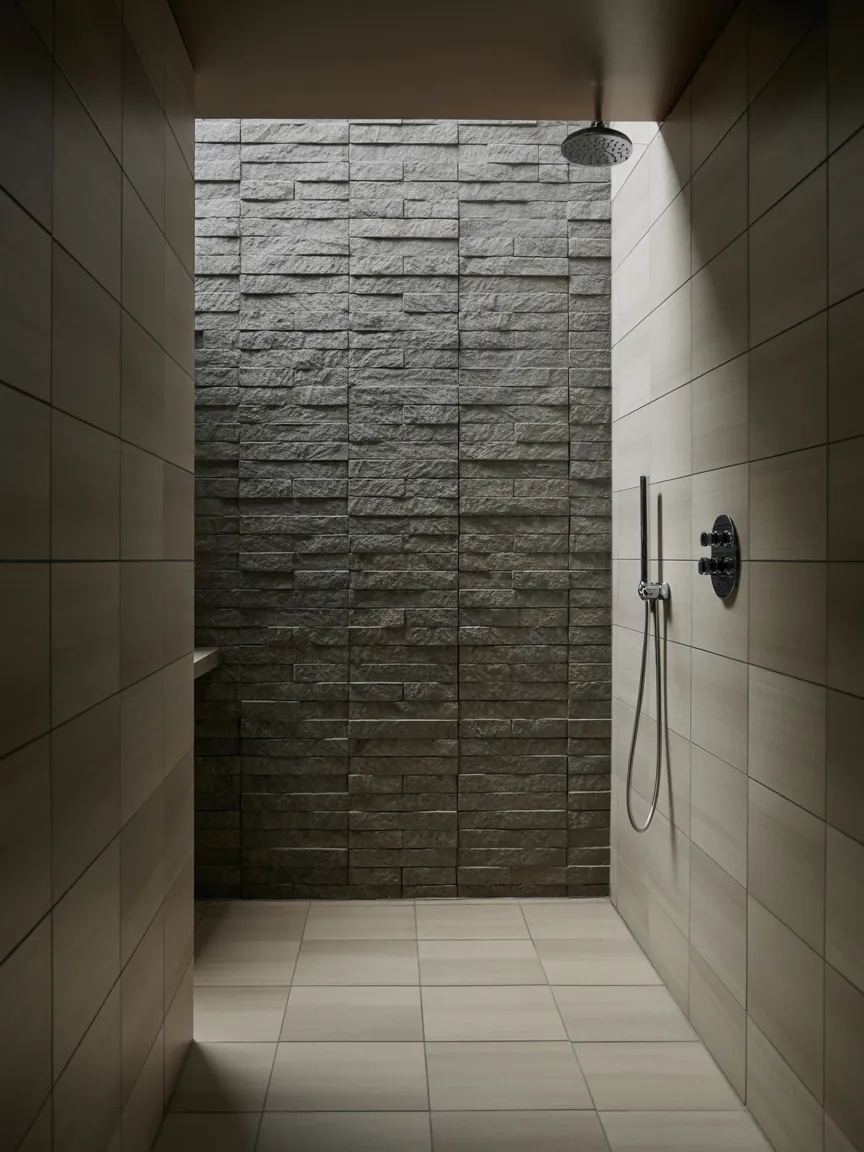 Textured Stone or Wood-Look Accents