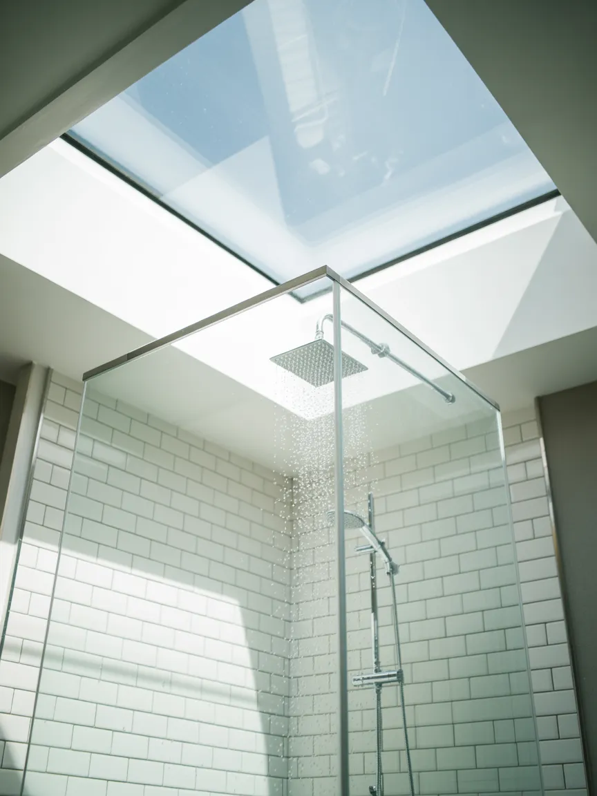 Skylight Bathroom Lighting for Natural Brilliance