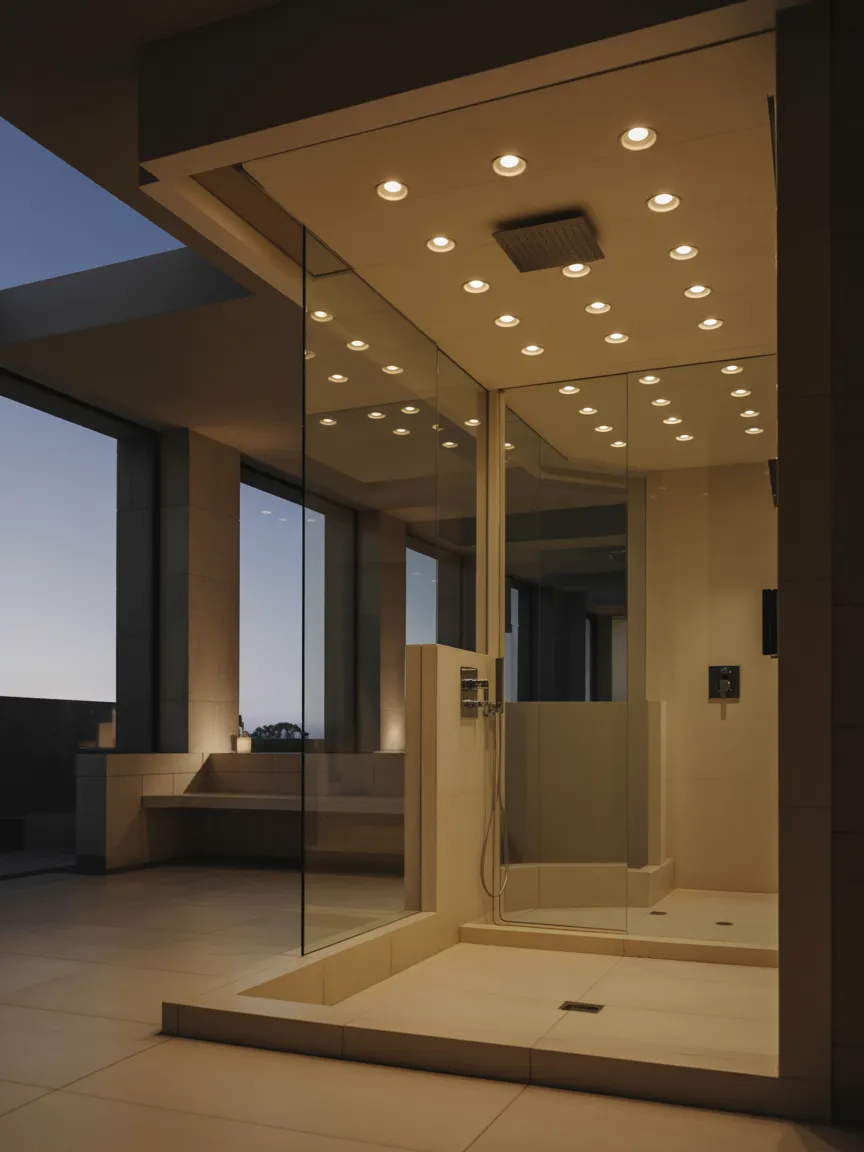 Strategically Placed Recessed Lighting