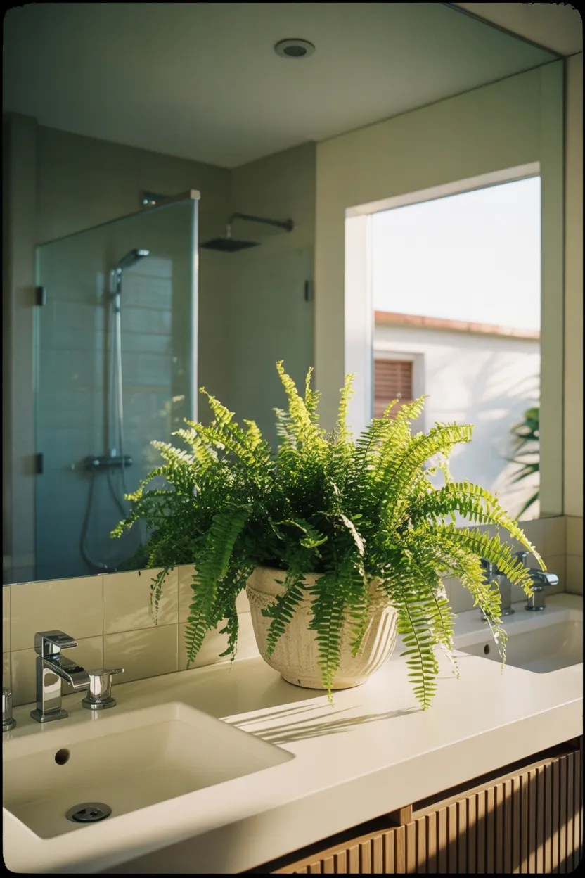 Lush Greenery for a Spa Vibe