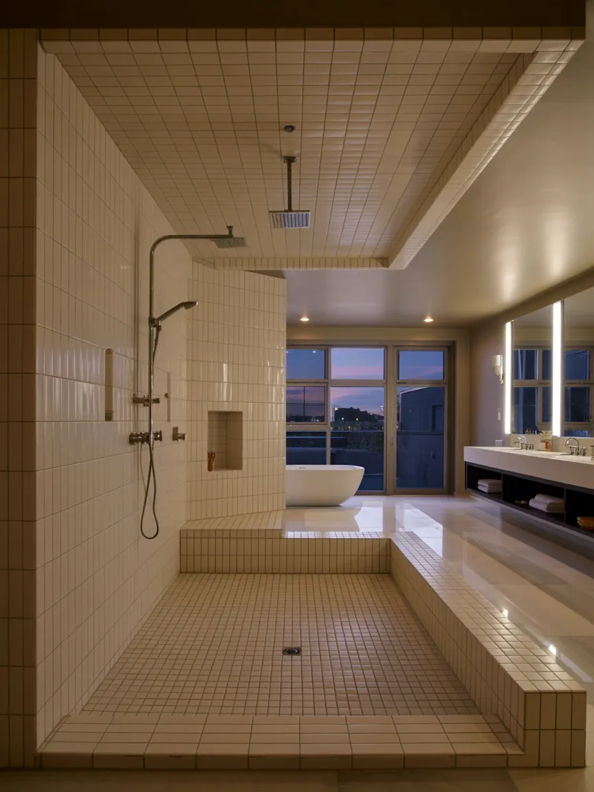 Strategic Shower Placement