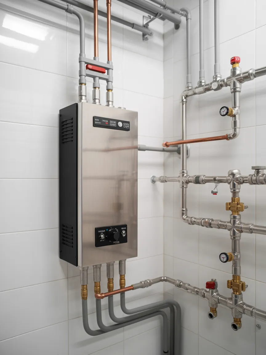 High-Efficiency Steam Shower Generator