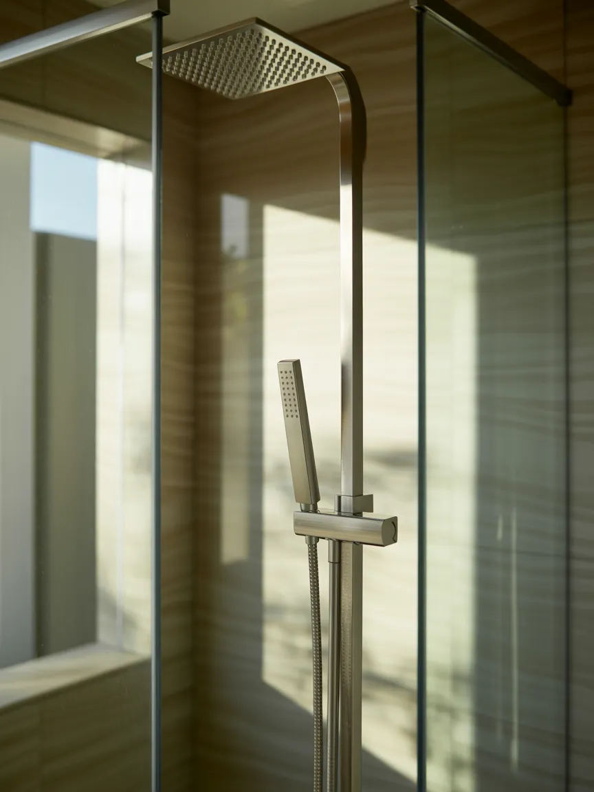Handheld Shower Wand for Targeted Rinse