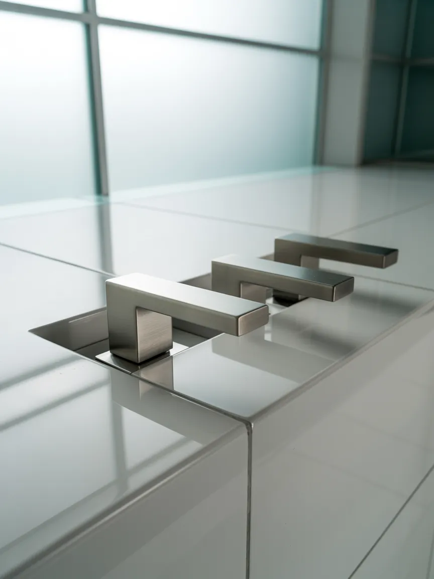 Recessed Shampoo/Soap Dispensers