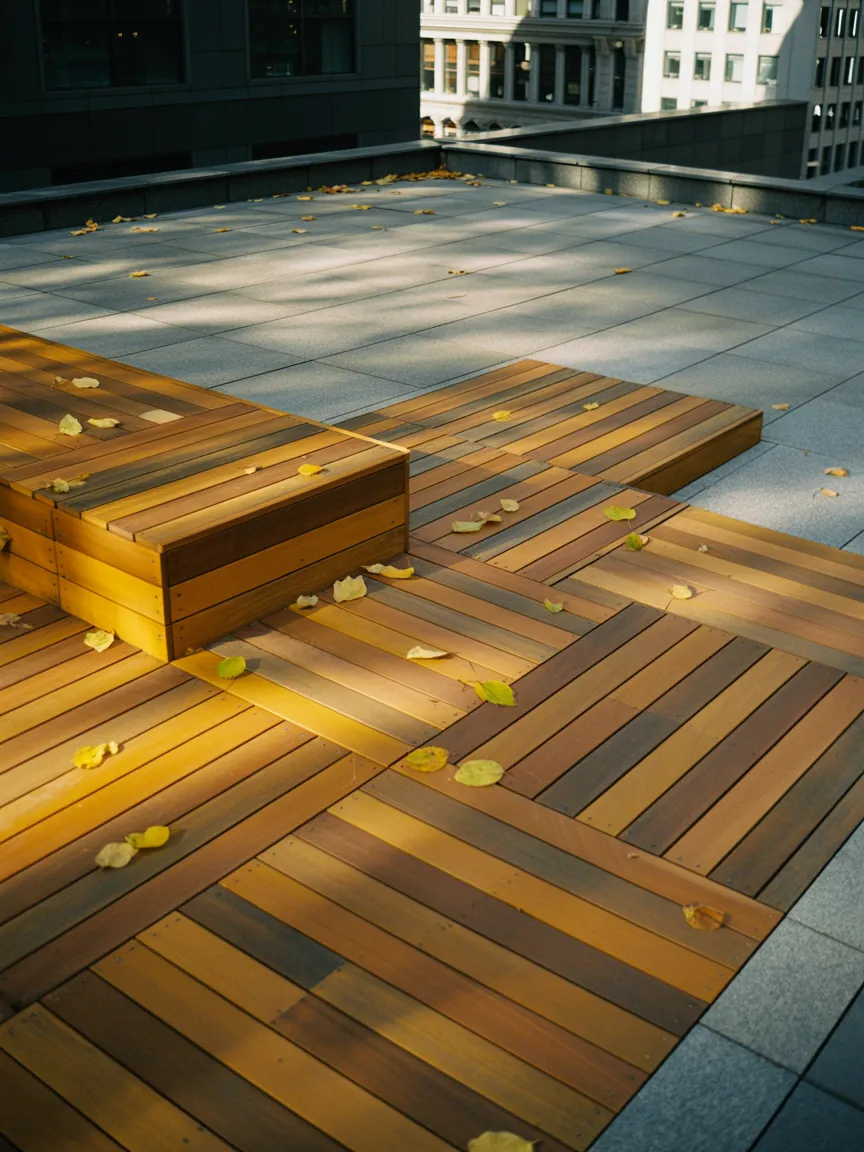 Modular Decking for a Warm Welcome