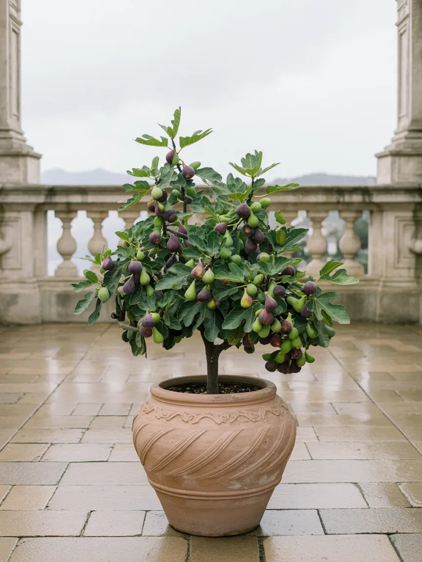 The Mighty Dwarf Fruit Tree in a Container