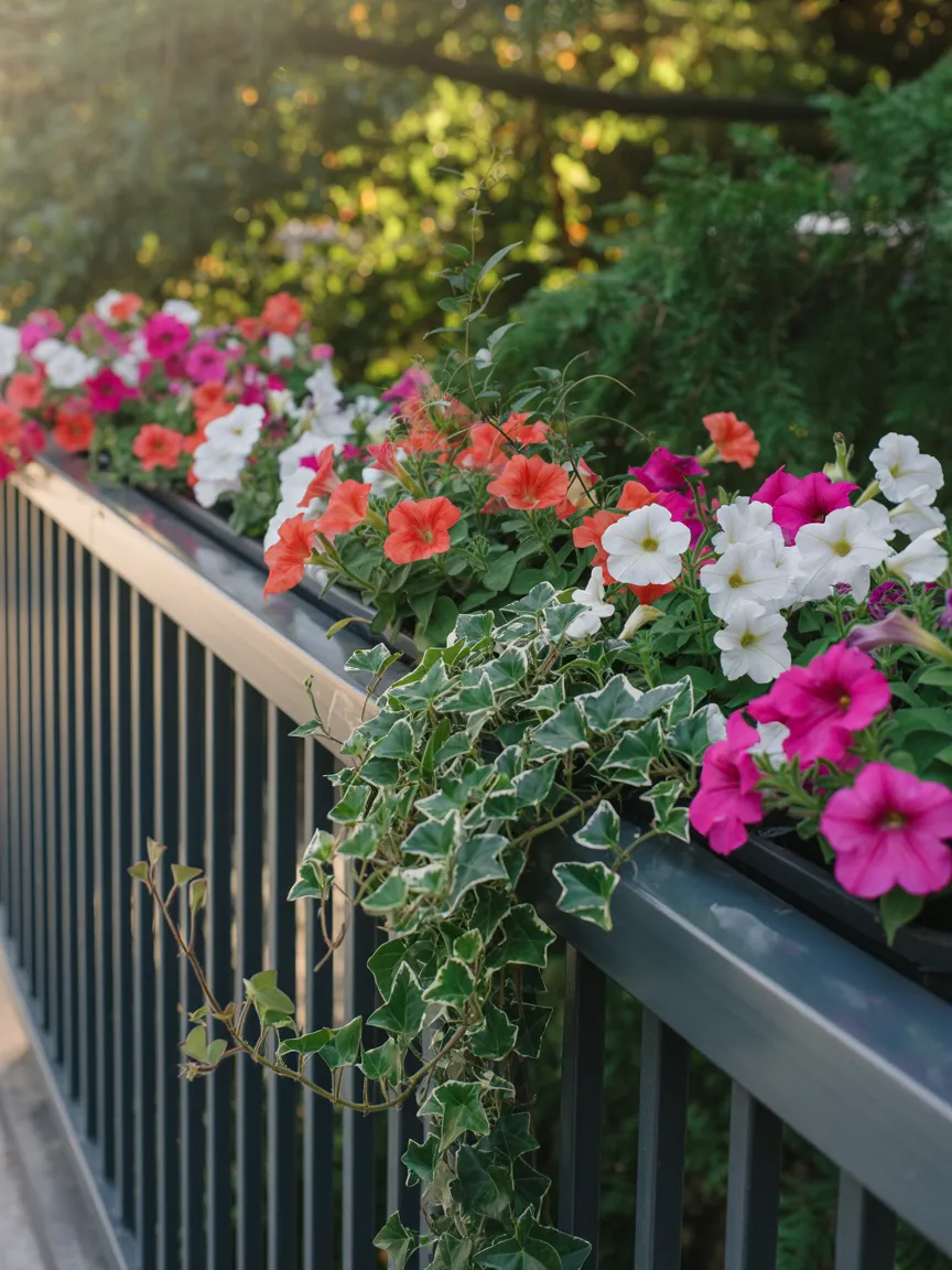 Railing Planters for Elevated Greenery