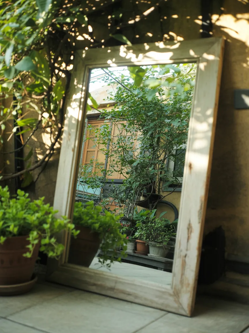 Mirror, Mirror, on the Garden Wall