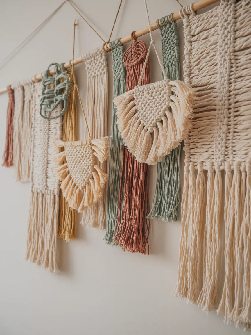 Woven Wall Hanging Arrangements