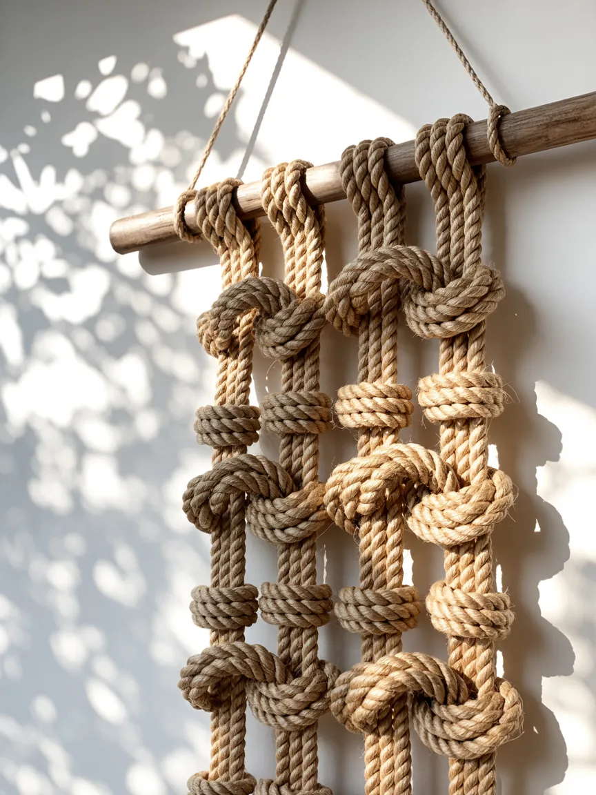 Jute Rope Wall Art