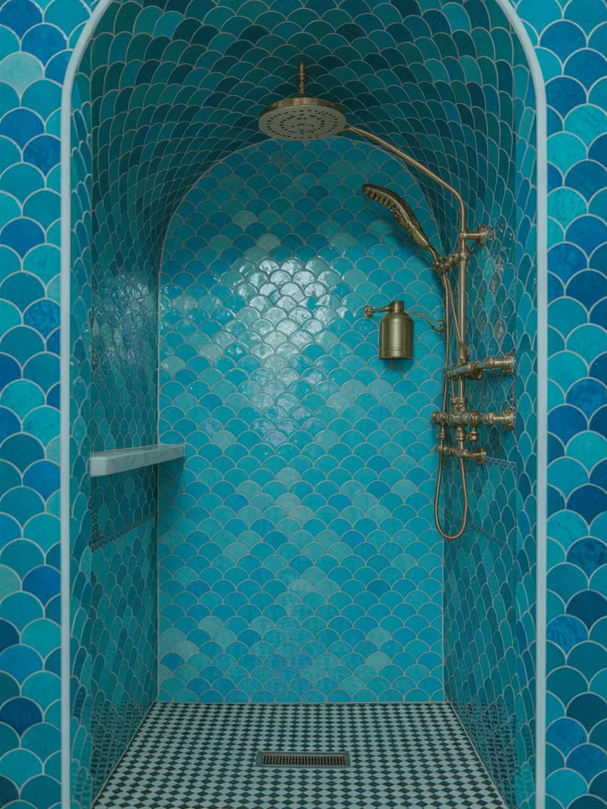 Moroccan Fish Scale Fantasy