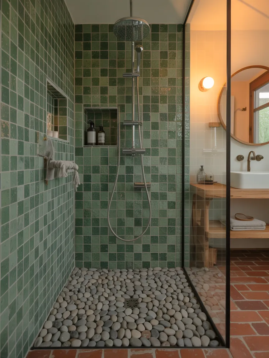 Natural Stone Shower Floor Harmony