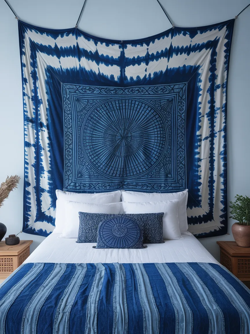 Hand-Dyed Indigo Textiles