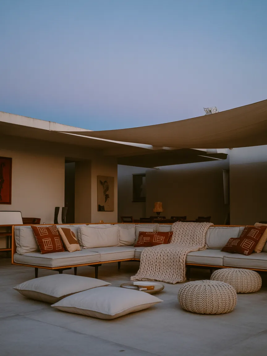 Low-Slung Seating for Relaxed Vibes