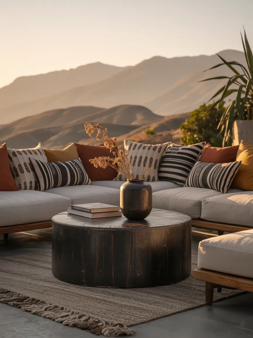 Drum Coffee Tables or Side Tables