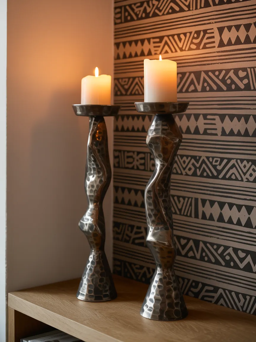 Sculptural Candle Holders