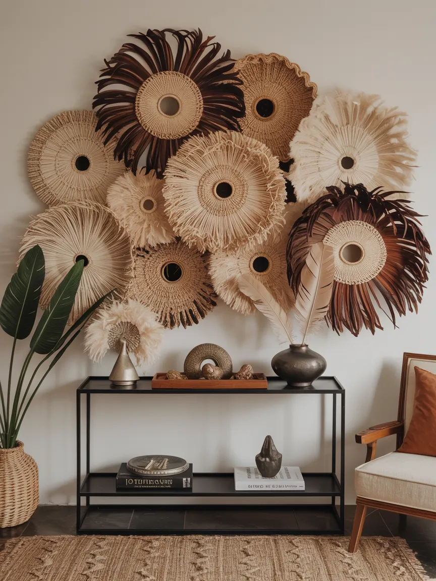 Woven Juju Hats Wall Decor Statement