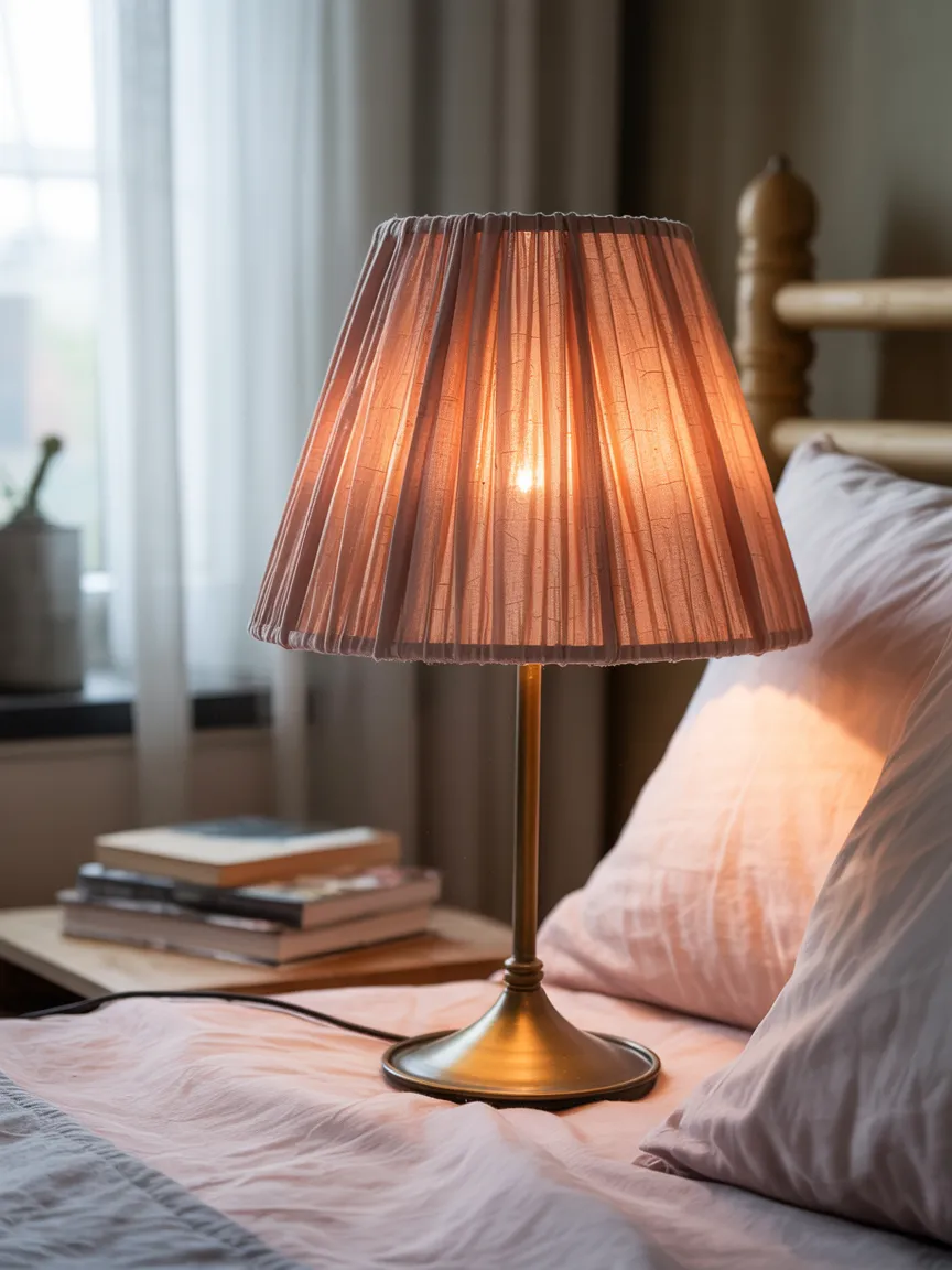 Blush Pink Gathered Pleats for a Soft Feminine Glow