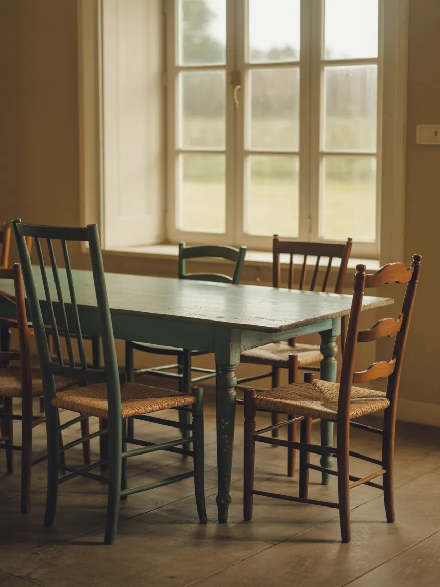 Forgoing Matching Furniture Sets Entirely