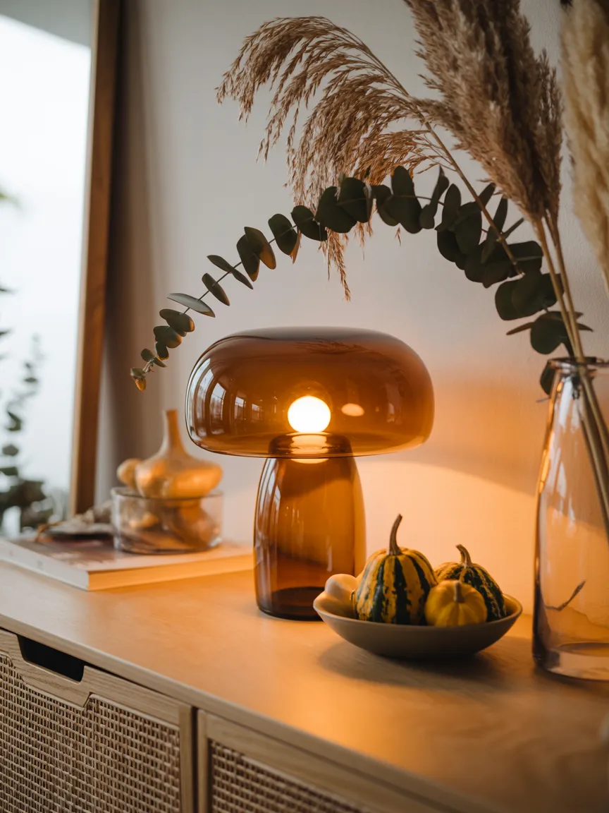 Autumn Vignette with Dried Botanicals