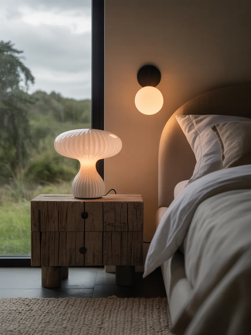 Asymmetric Bedside Styling