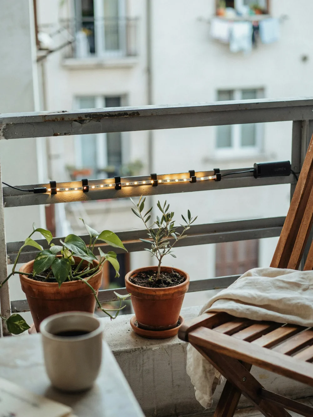 Clip-On Railing LED Strips for Renters
