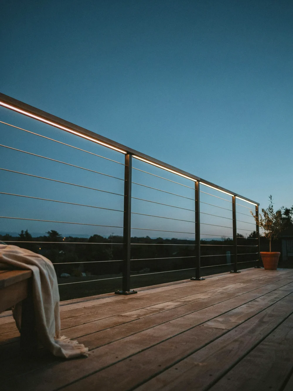 Continuous Under-Rail LED Channel Strip