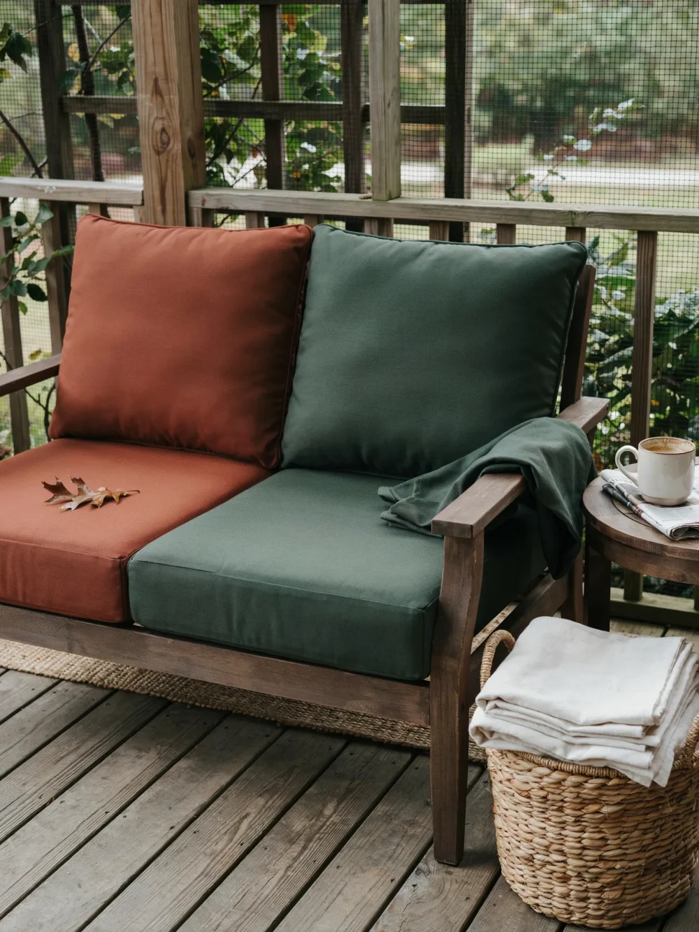 Swap Cushion Covers Seasonally
