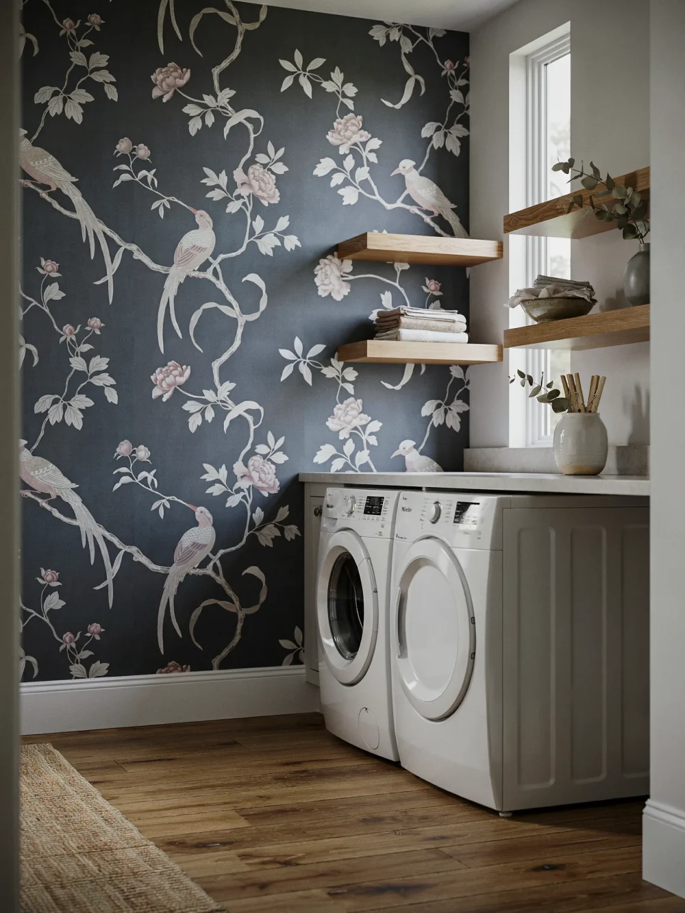 Maximalist Chinoiserie on Charcoal