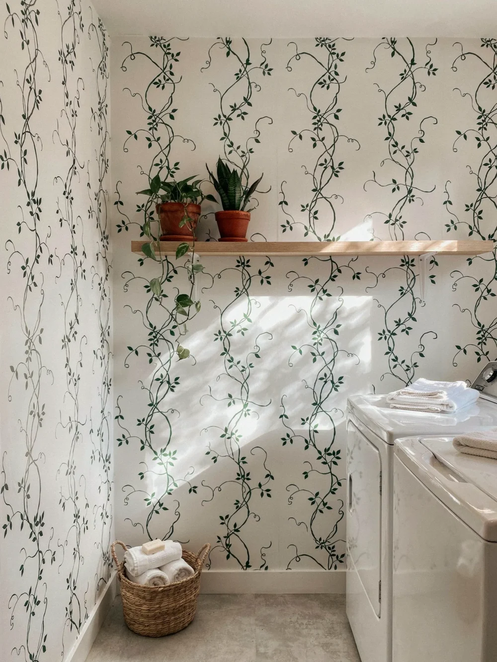 Climbing Vine Trellis Pattern