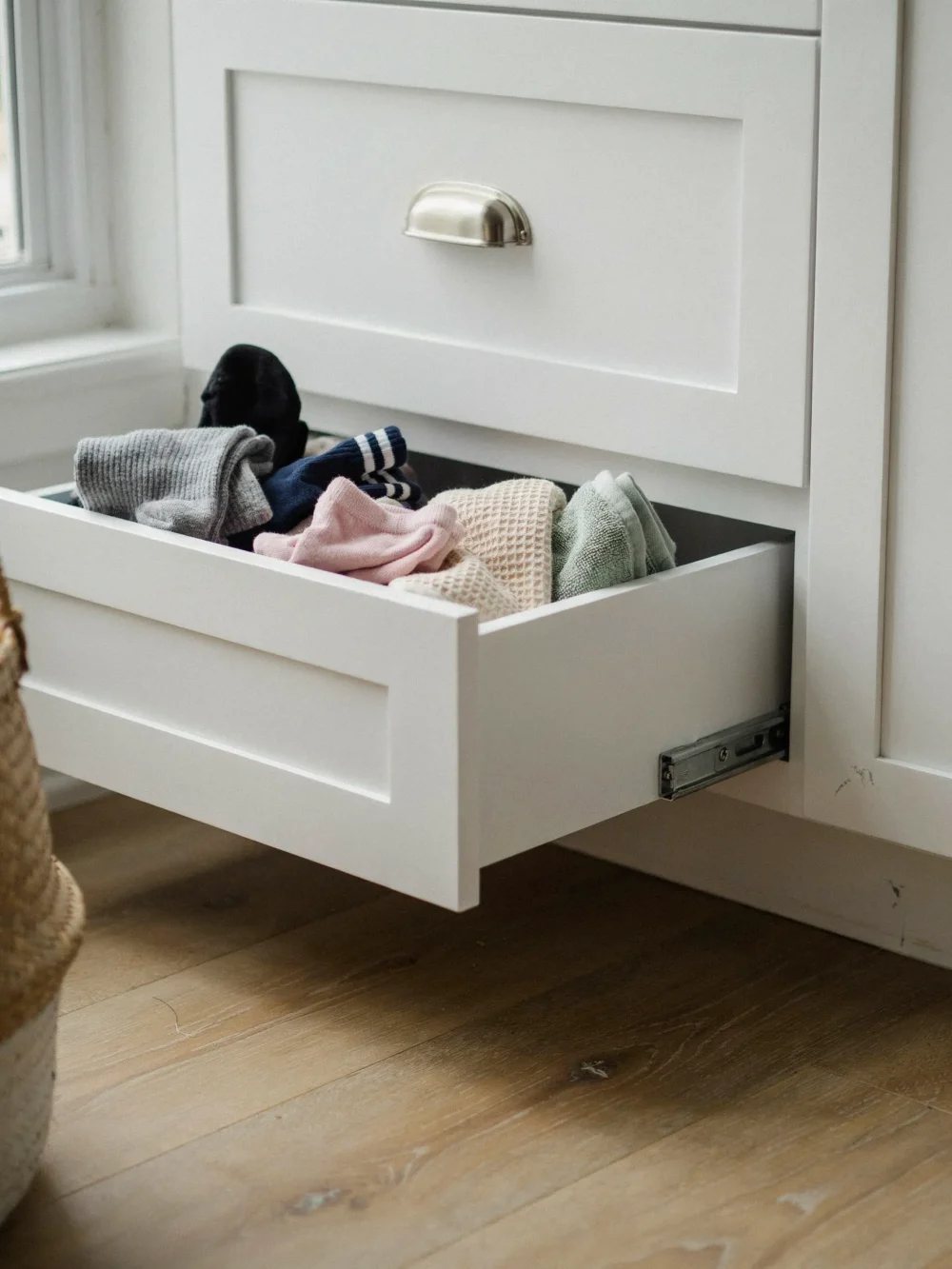 Toe-Kick Hamper Drawer